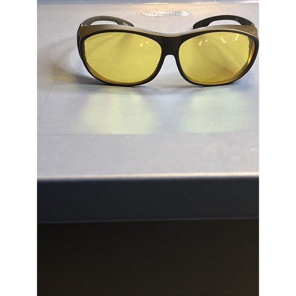 Sunglasses Over the Glasses size M (138mm X 40mm) Night Driving Yellow - Picture 2 of 16